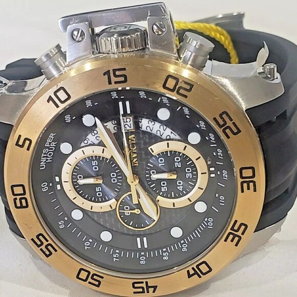 $595 MSRP- INVICTA I-Force Chronograph Black Carbon Fiber Dial Men's Watch - Picture 2 of 9